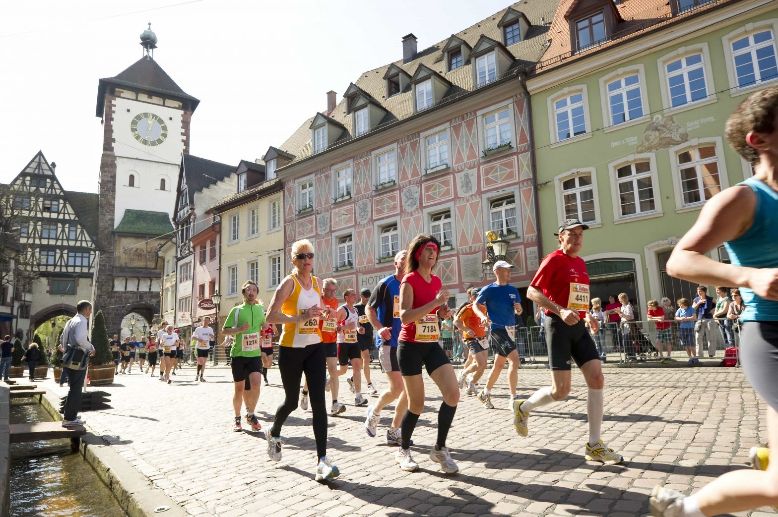 Freiburg Marathon: Schwabentor