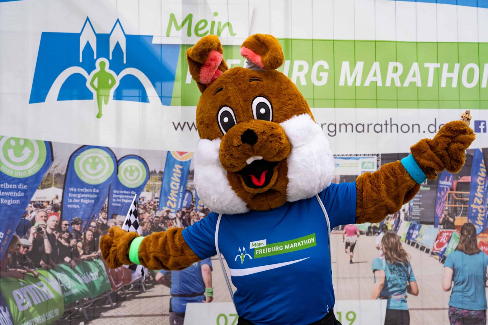 MEIN FREIBURG MARATHON Maskottchen